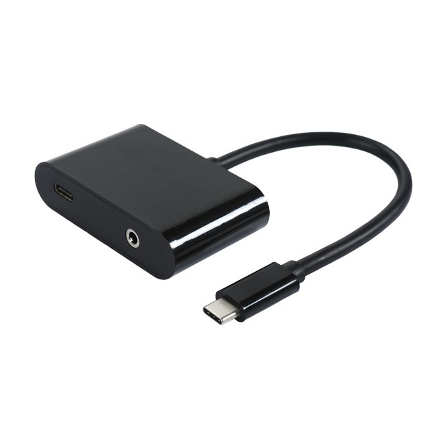 2 v 1 USB-C polnilnik za slušalke Power PD USB C adapter