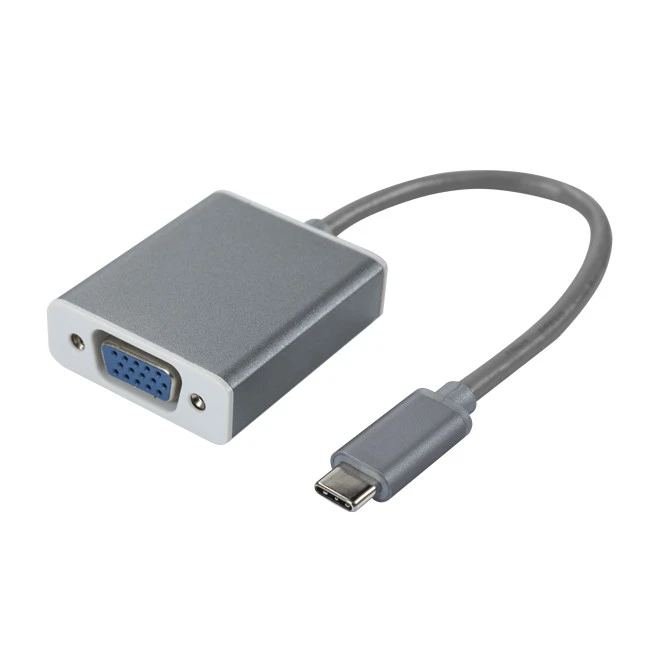 Pretvorniški kabel USB tipa C moški v ženski VGA