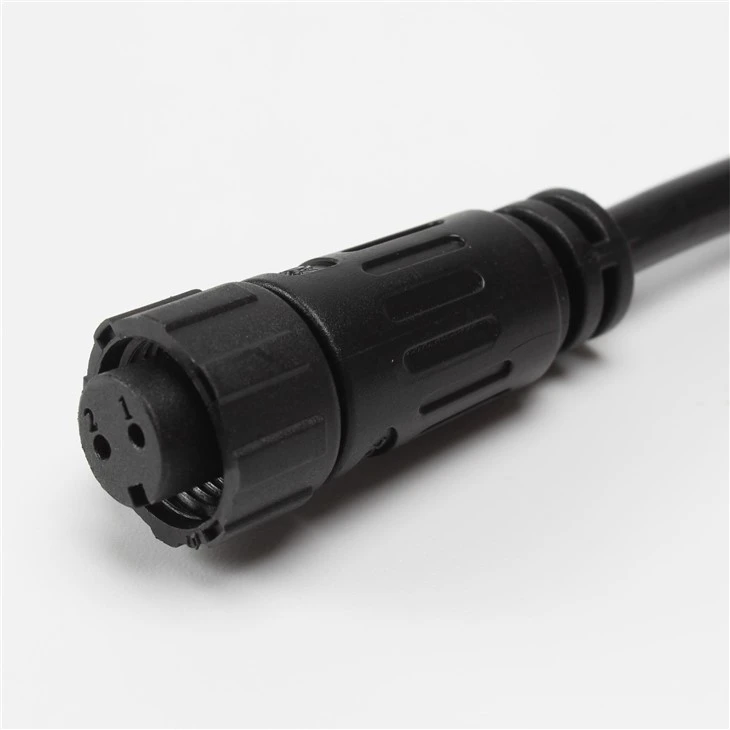 Custom M16 2-core Male To Female IP67 Waterproof Cable