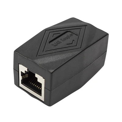 RJ45 10P10C ženski ravni modularni inline spojnik za Ethernet Cat 5/CAT 6 LAN Ethernet kabelski podaljšek
