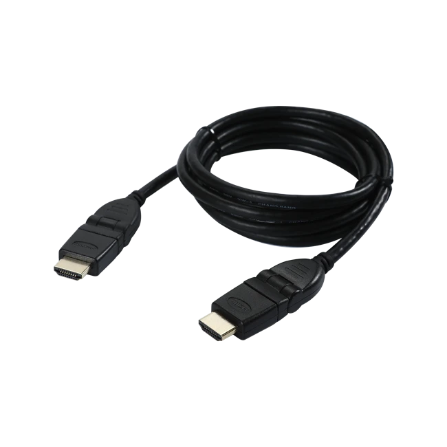 Vrtljivi HDMI moški na moški kabel